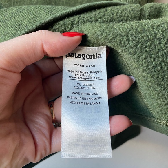 EUC Patagonia Women's Better Sweater® 1/4-Zip Fleece in Torrey Pine Green Size:S - Picture 13 of 16